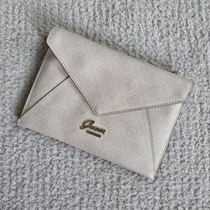 GUESS Cream Clutch